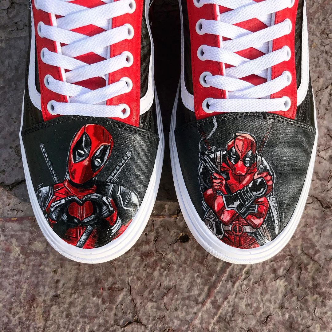 Deadpool vans size 11.5 best sale