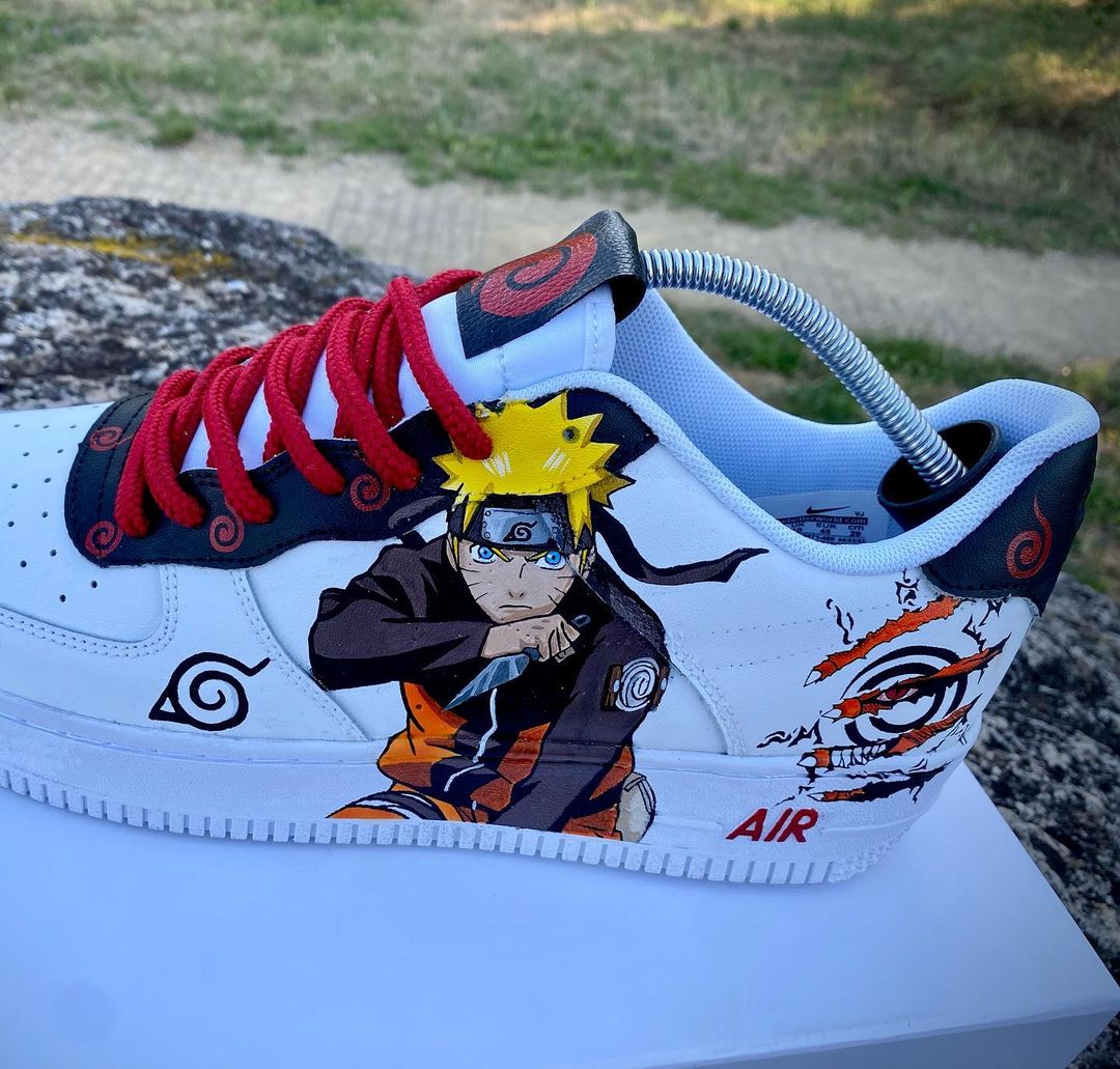 Naruto Custom Air Force 1 Sneakers