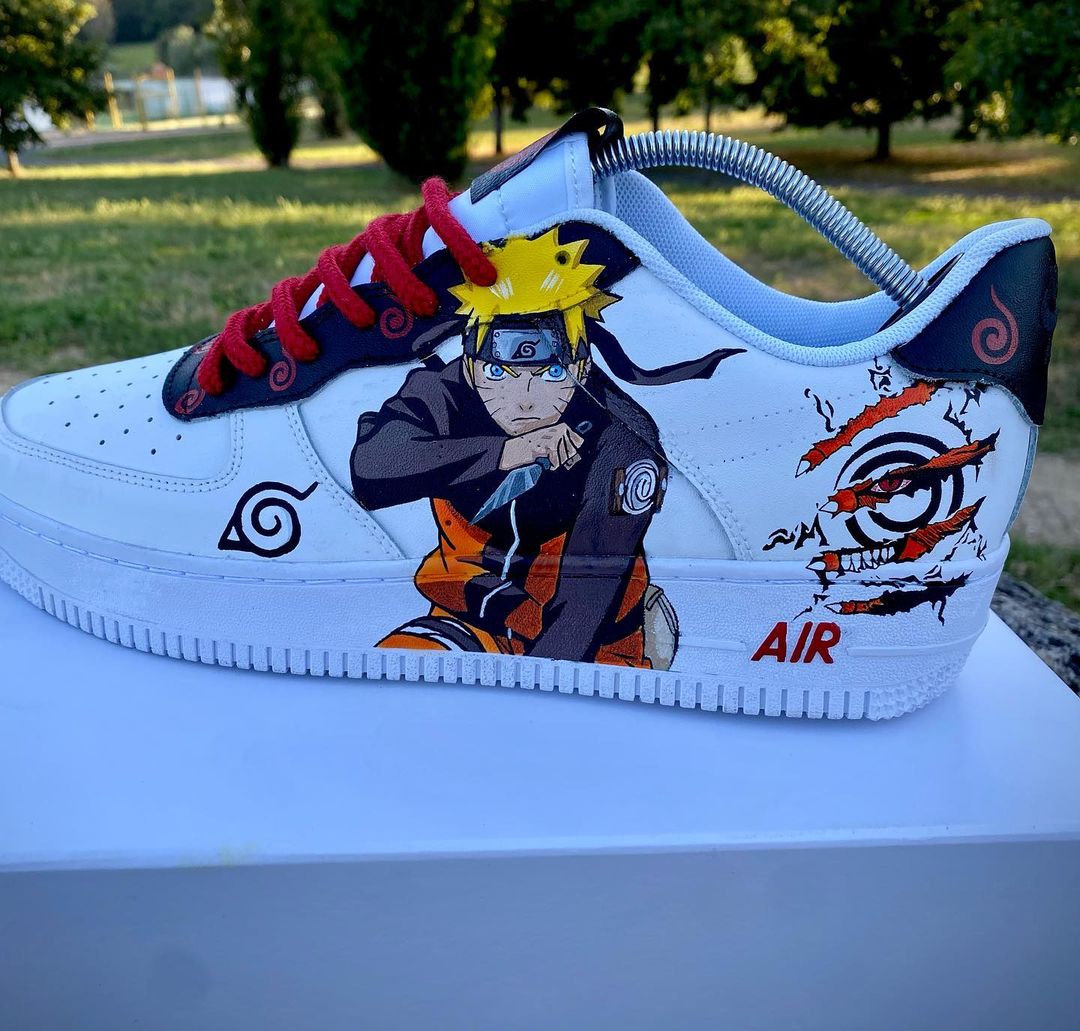 Naruto Custom Air Force 1 Sneakers