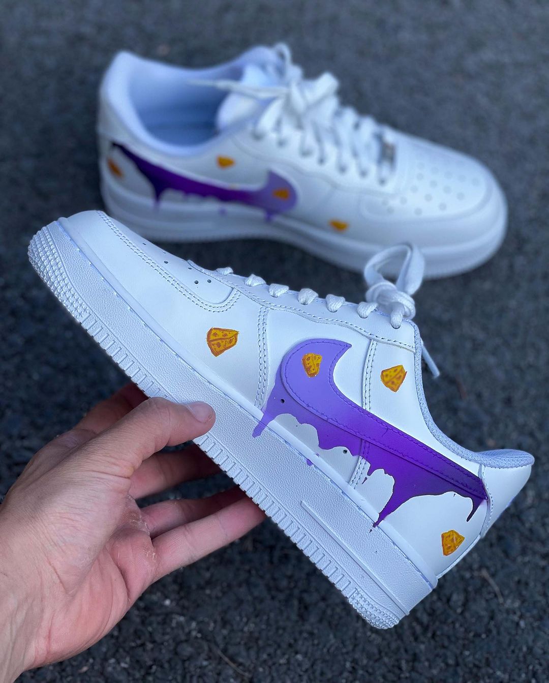 Tom and Jerry Custom Air Force 1 Shoes