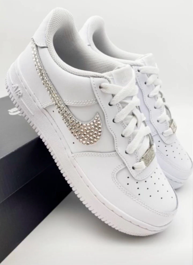 Custom Bride & Groom Air Force 1 Sneakers / Wedding Shoes Couple Gift