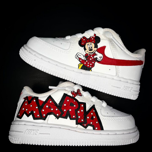 Custom Disney Air Force 1 Mickey Mouse Design Shoes - Disney Trip Family Sneakers